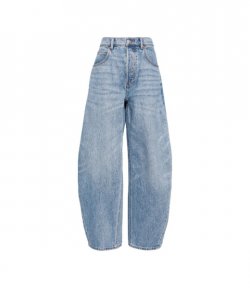 Oversized Rounded Low Rise Classic Light Rise Jean