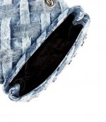 Crystals Mini Kensington Denim Crossbody Bag