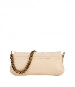 Sm Long Kensington Bone Leather Crossbody Bag