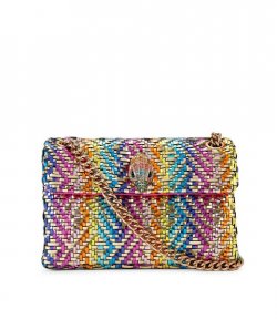 Mini Kensington Mulyicolor Synthetic Crossbody Bag