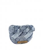 Kensington Denim Wristlet