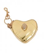 Kensington Heart Charm Gold Synthetic Key Holder