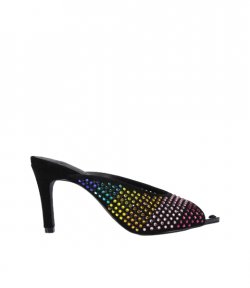 Regent Point Black/Comb Multicolour Mule