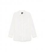 M Pleat PKT SHI White Shirt