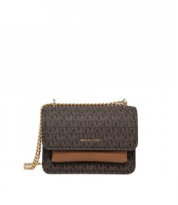 Brn/Acorn Claire Shoulder Bag