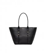 Black Moore Lg Buckle Tote Bag