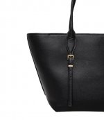 Black Moore Lg Buckle Tote Bag