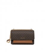Claire Brn/Acorn Lg Shoulder Bag