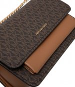 Claire Brn/Acorn Lg Shoulder Bag