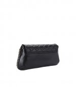 Leather Long Kensington Black Pochette