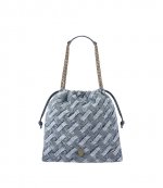 Kensington Drawstring Denim Bag