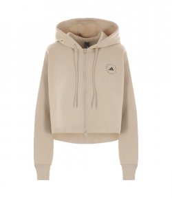aSMC Beige Crop Hoodie