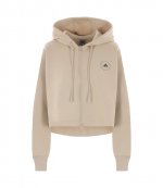 aSMC Beige Crop Hoodie