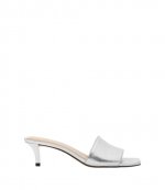 Merriam Kitten Silver Sandal