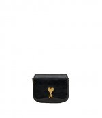 Black Leather Paris Paris Bag