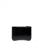 Black Leather Paris Paris Pouch
