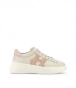 Hogan Rebel H562 Alaciato Pink H White Sneaker