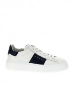 H-Navy Stripes New H Band LE9 White Sneakers
