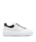 H-Stripes Allacciato H LE9 Bianco Nero White Sneakers