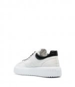 H-Stripes Allacciato H LE9 Bianco Nero White Sneakers