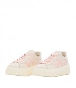 H Pink-Stripes H Spezzata Cream Sneakers