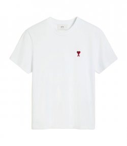White Cotton Ami De Coeur T-Shirt