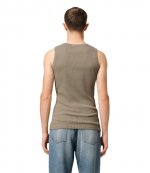Khaki Sleeveless Ami De Couer Tank Top