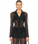 Classic Singl Breasted Black Jacket