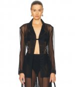 Classic Singl Breasted Black Jacket