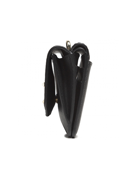 Mini Black Flap Bag