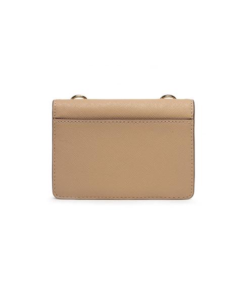 Mini Beige Flap Bag
