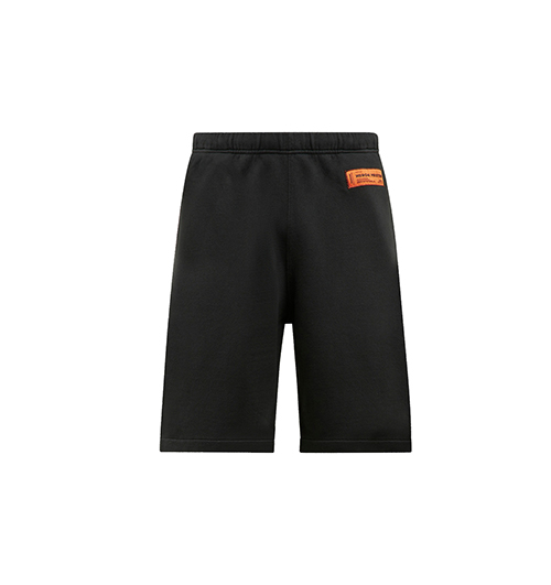 Sweatshorts Logo Recycled Black No Color