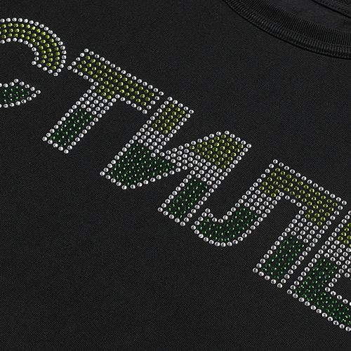 T-Shirt CTNMB Strass Black Green