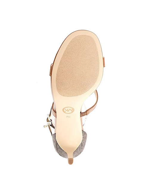 Koda Brown Logo Sandal