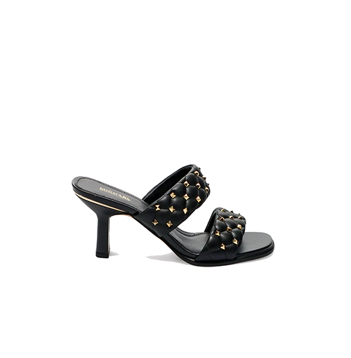 Amelia Black Mule