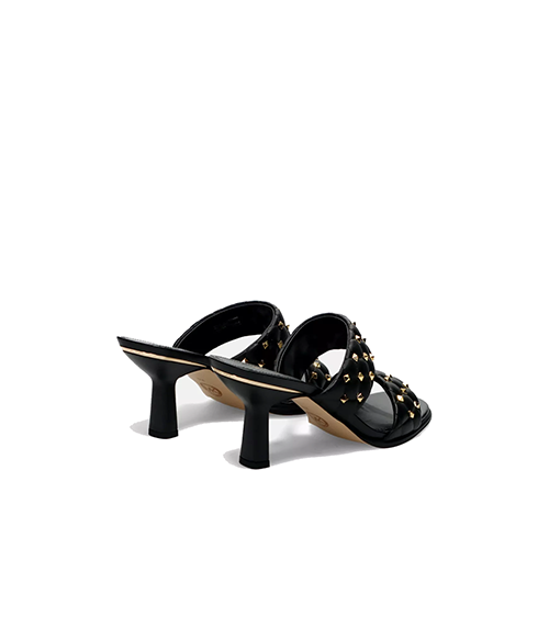 Amelia Black Mule