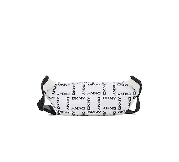White Logo Nataly Crossbody Handbag
