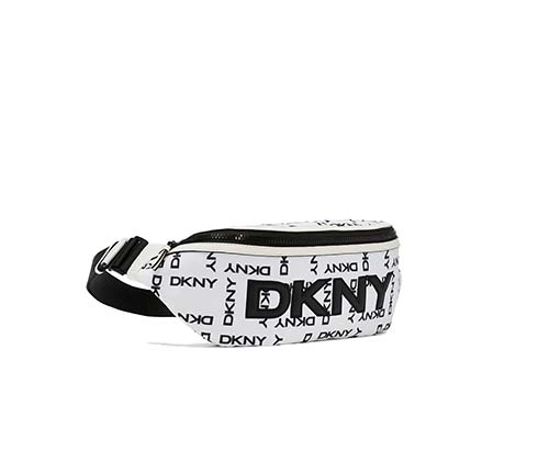 White Logo Nataly Crossbody Handbag