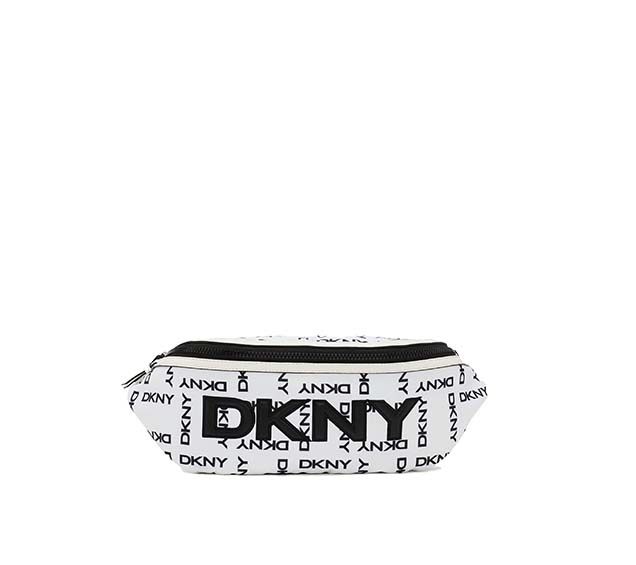 White Logo Nataly Crossbody Handbag