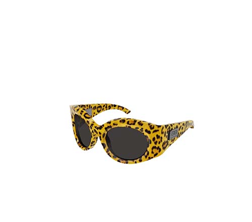 BB Oversized Yellow Grey Sunglasses
