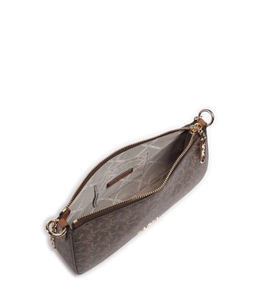 Empire Brn/Luggage MD Chain Pouchette Shoulder Bag