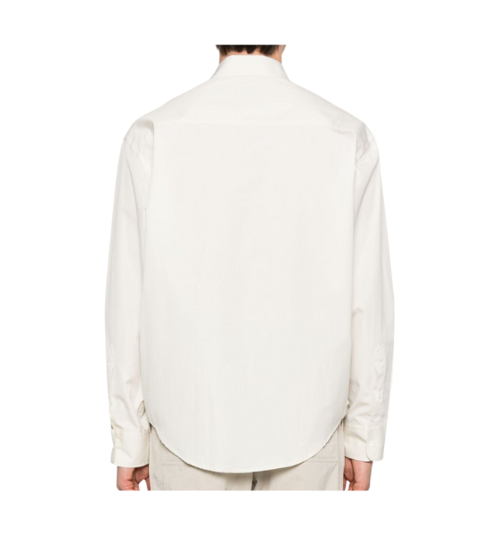 Ivory Chemise Boxy Embossed Adc Boxy Shirt