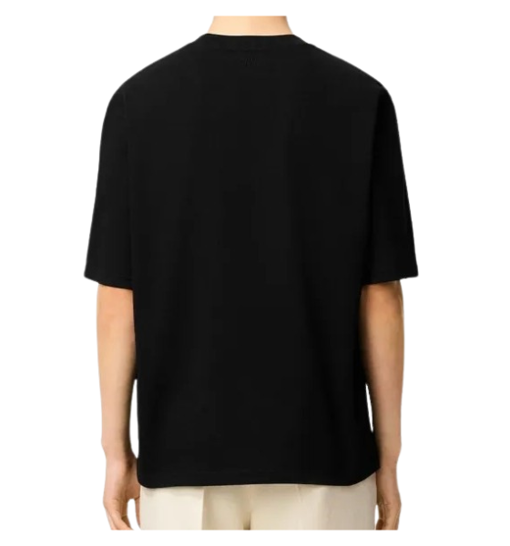 Black Small Embossed Ami De Coeur T-Shirt Jersey