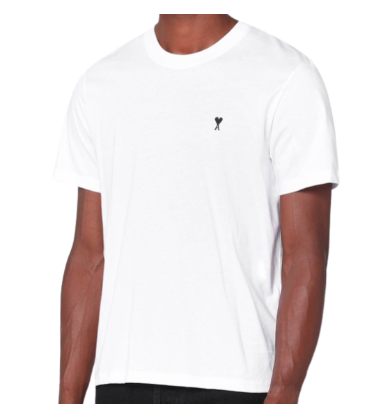 White Light Jersey Contrasted Adc T-Shirt