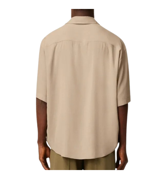 White Coffee Ami Camp Collar Shirt