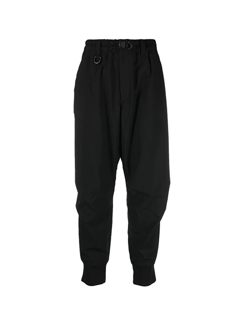 Y3 Black Ripstop Cuf PNT