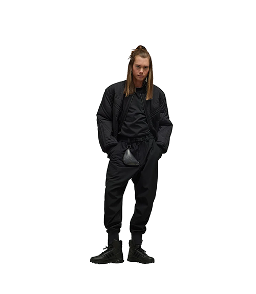 Y3 Black Ripstop Cuf PNT