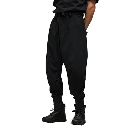 Y3 Black Ripstop Cuf PNT