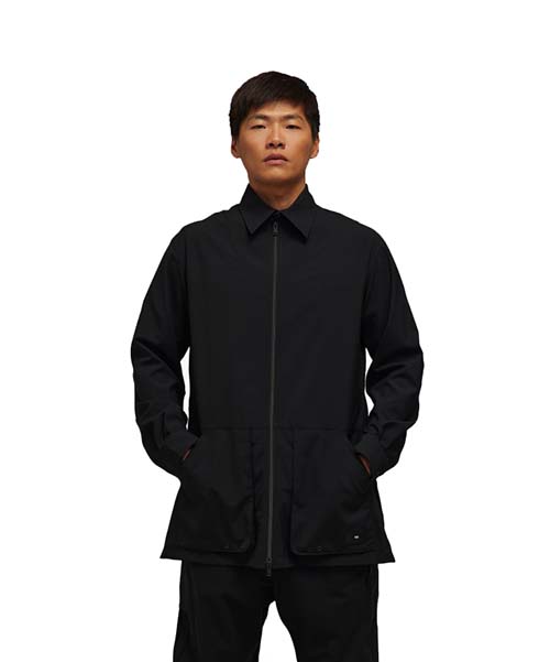 Y3 Black Ripstop Overshirt