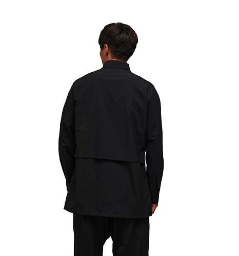 Y3 Black Ripstop Overshirt